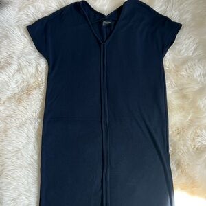 Madewell Black V-Neck Maxi Dress